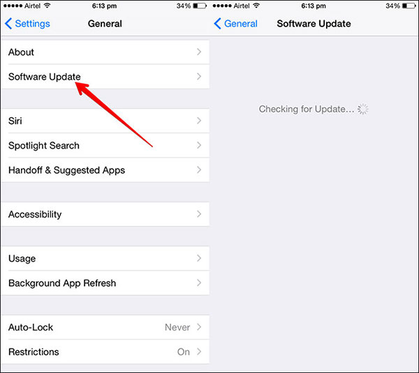 Software Update