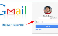 Dosáhněte Gmail Password Recovery