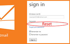 Reset Hotmail-wachtwoord