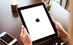 iPad vast op Apple-logo