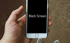 Repara la pantalla negra de iPhone