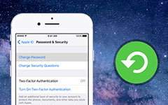 Nulstil mit Apple ID på iPhone