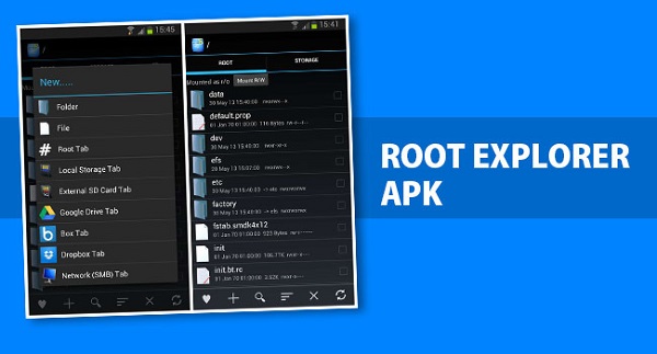 Explorateur de racines Apk