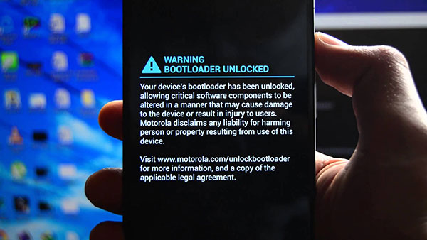 Bootloader Odemknout