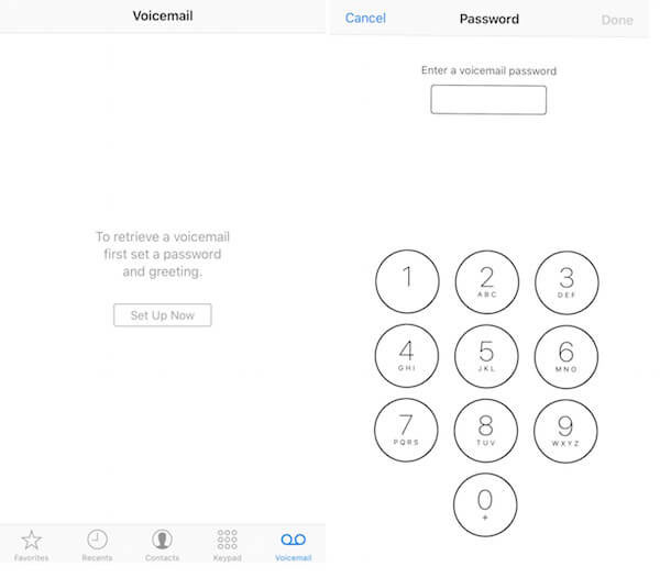 Set up an AT&T iPhone Visual Voicemail