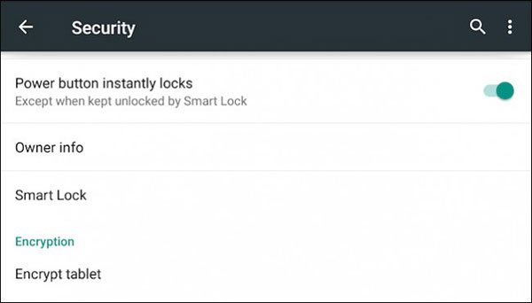 Ενεργοποιήστε το Smart Lock