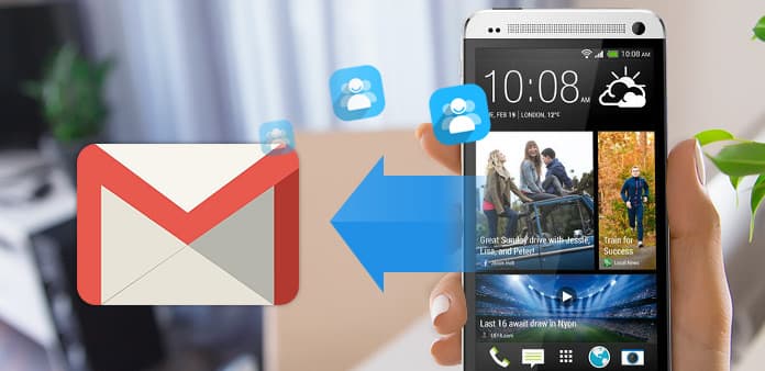 Синхронизировать контакты с Android на Gmail