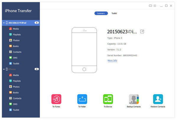 как перенести приложения с iphone а на iphone