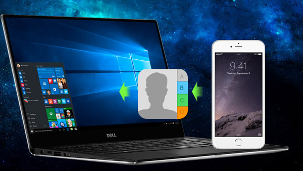 Overdracht van contacten van iPhone naar computer