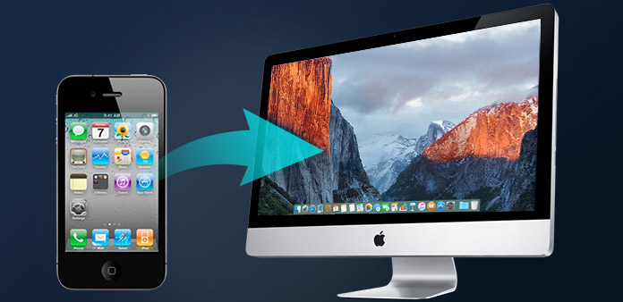 Overfør iPhone 4 til Mac