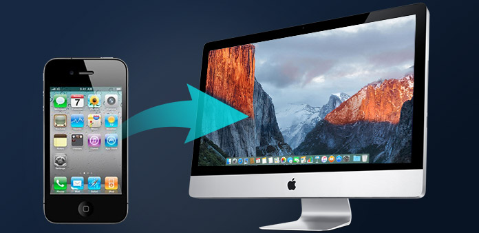 İPhone 4'i Mac'e aktarma