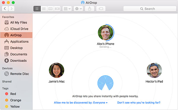 accès-airdrop-sur-mac