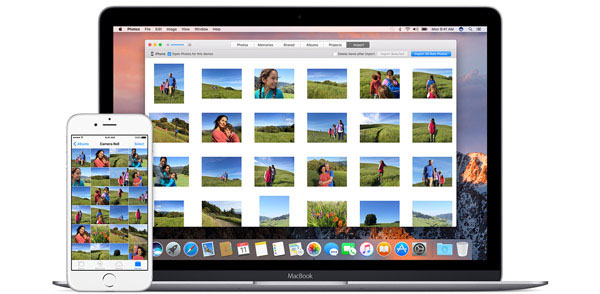 how to download iphone photos to mac