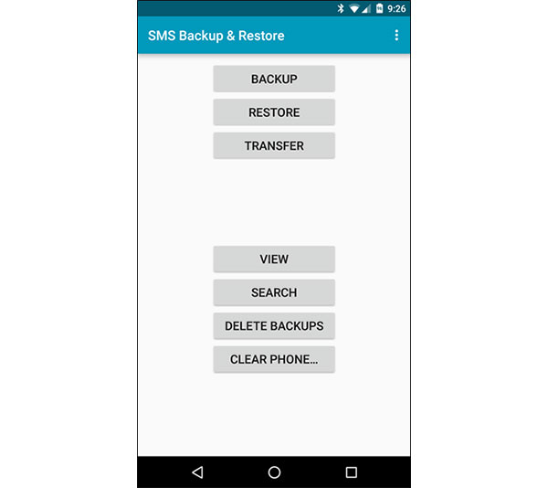 Sync SMS from Android to Android