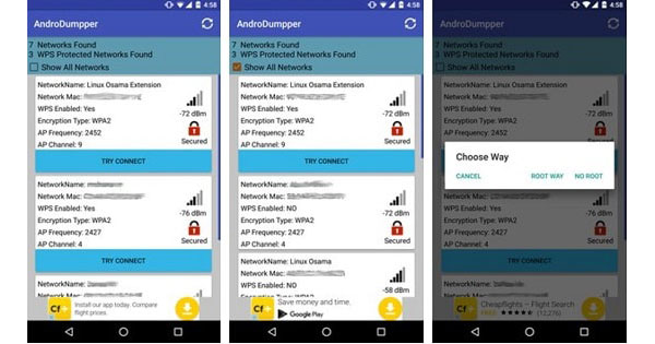 AndroDumpper