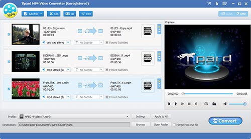 Tipard MP4 Video Converter Windows 11 download