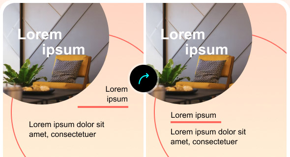 Rediger Skift layout