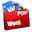 PDF'den Word'e Dönüştürücü simgesi