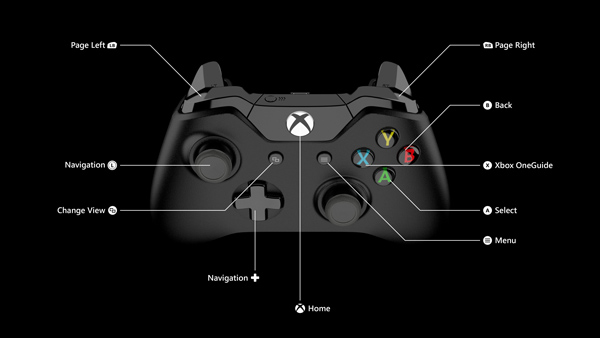 Один контроллер Xbox
