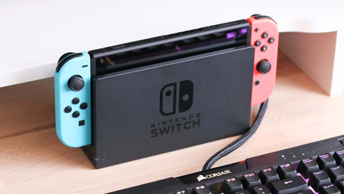 Carte d'enregistrement Nintendo Switch