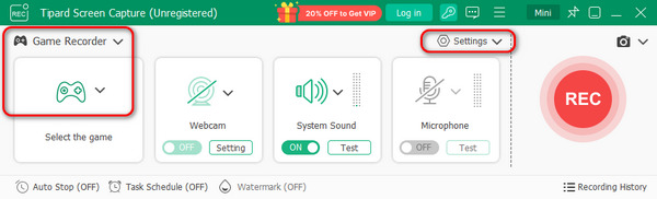 Choose Game Recorder