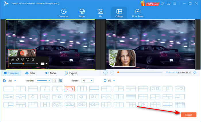Export Video Tipard
