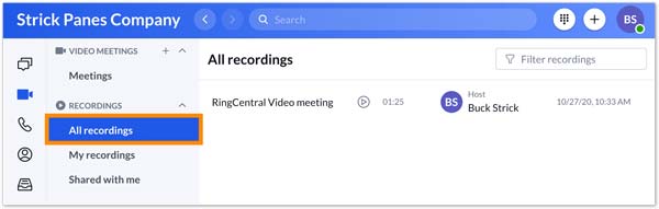 Télécharger RingCentral Meetings