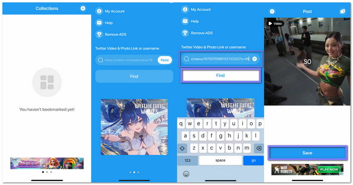 iPhone Download Twitter Video