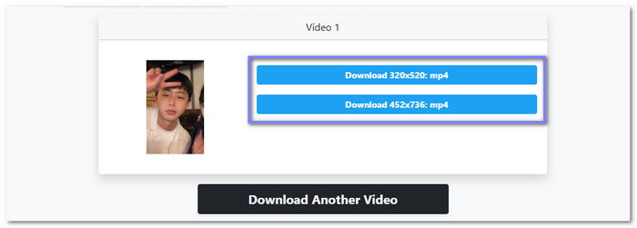 Pick Video Quality And Download
