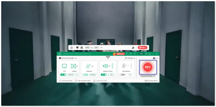 Start Recording The Twitter Video