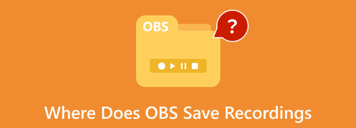 أين يقوم برنامج OBS بحفظ التسجيلات؟