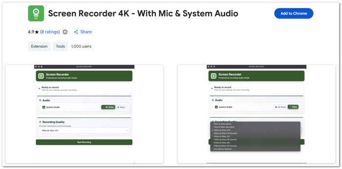 Screen Recorder 4K Screen Recorder