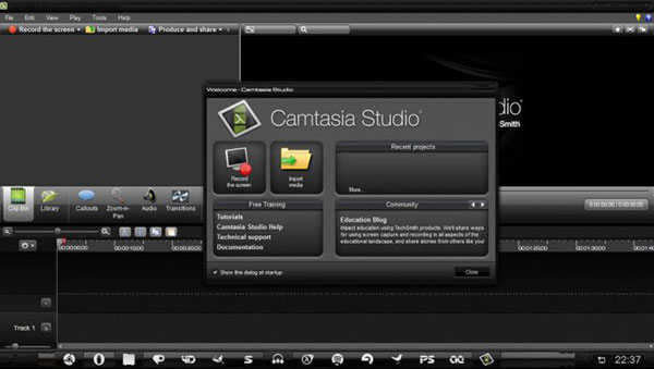 camtasia استوديو