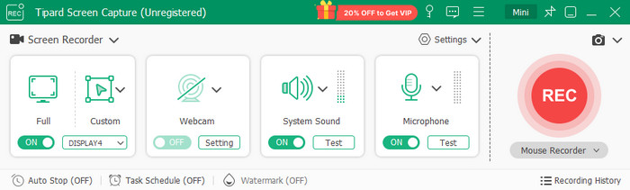 Tipard Screen Capture
