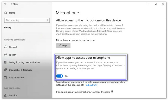Check Windows Privacy And Security Settings