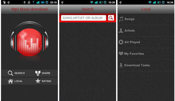 Télécharger de la musique sur Android