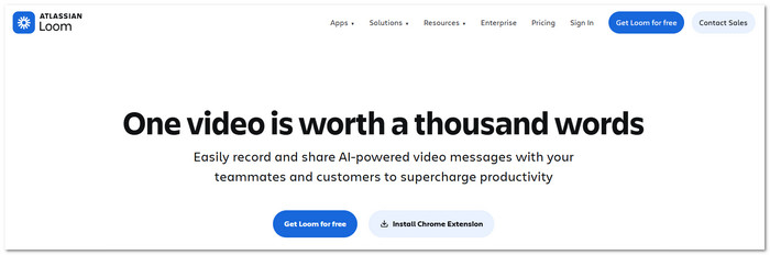 Loom Top Chrome Audio Capture Tool