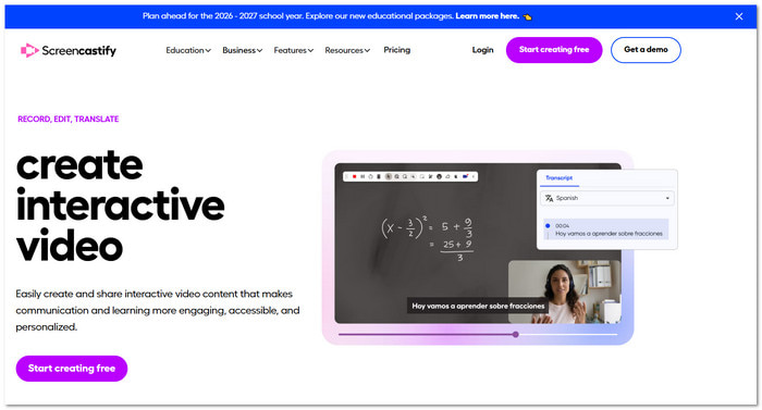Screencastify Top Chrome Audio Capture Tool