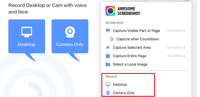 Awesome Screen Recorder Firefox Extension