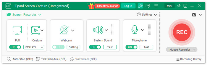 Tipard Screen Capture Best Screen Recording Software