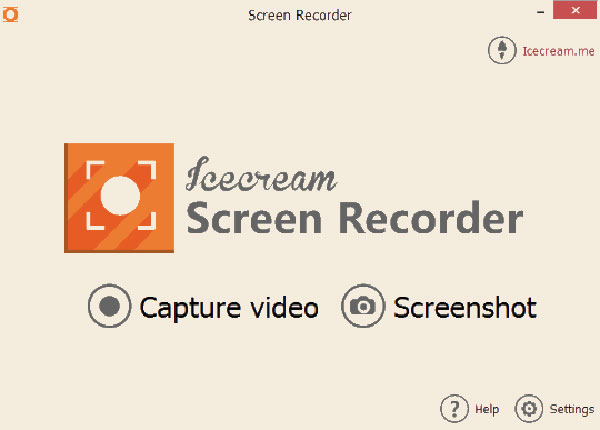 Icecreme Screen Recorder