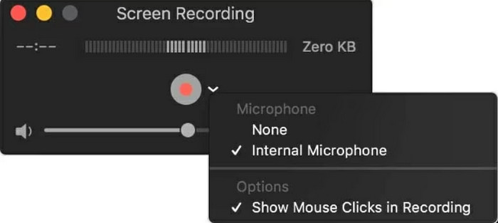 QuickTime Screen Recorder