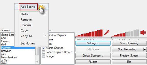 Logiciel Open Broadcaster