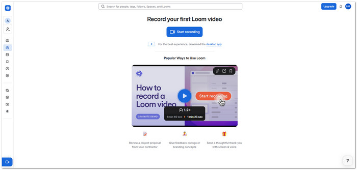 Loom Best Alternative to DU Screen Recorder
