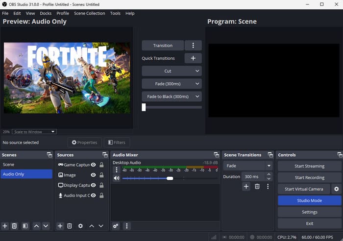 Obs Studio Free Screen Recorders No Time Limit