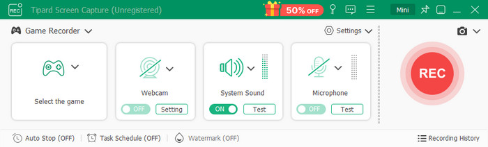 Tipard Screen Capture