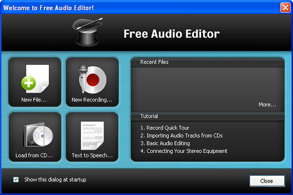 Gratis Auido Editor