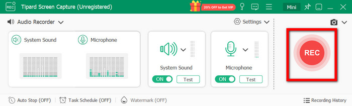 Record Button Tipard