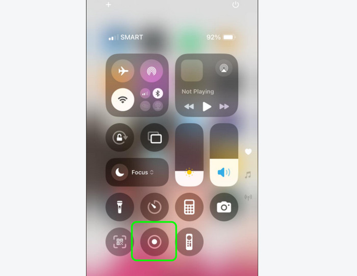 Record Peacock Videos on iOS