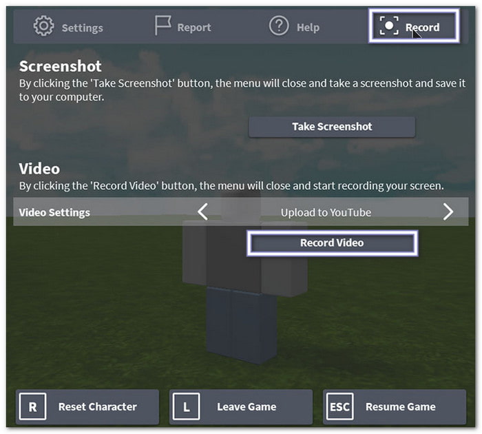 Record Roblox Gameplay on PC